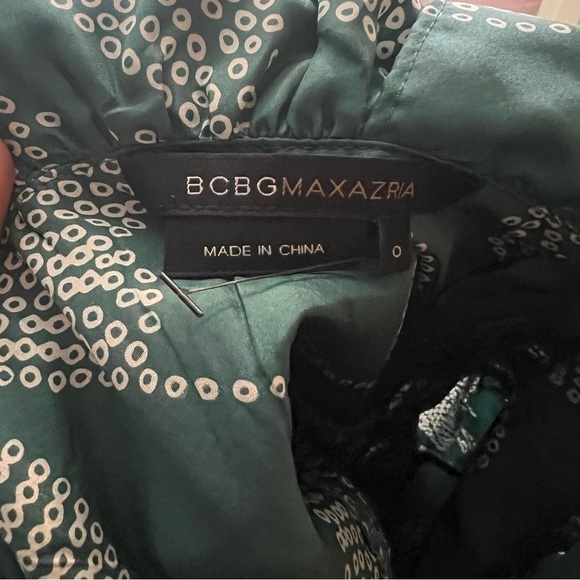 BCBG Maxazria Silk “Tidal Wave” Mini Dress - Picture 11 of 11
